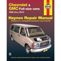 Reparaturbuch - Repair Manual  GM G-Van  96 - 10
